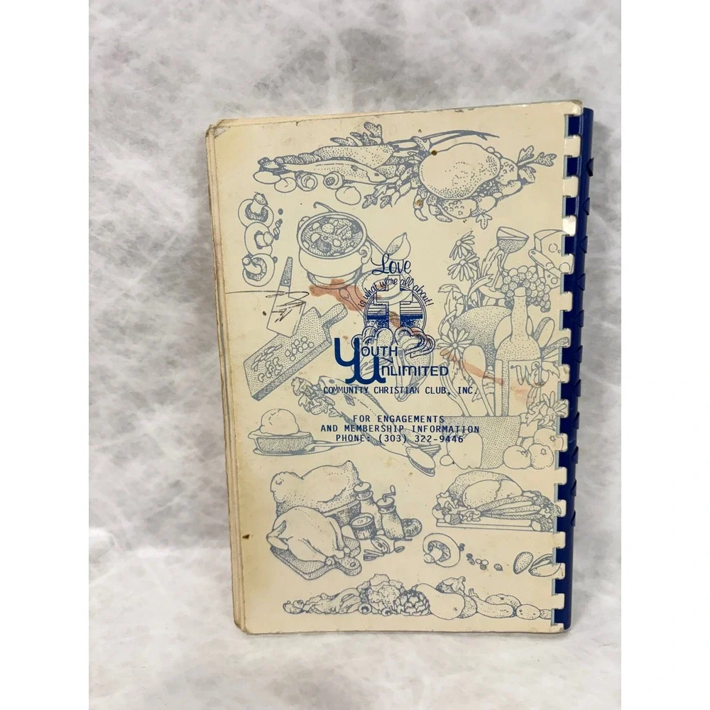 Vintage Give Us This Day Our Daily Bread Youth Unlimited Community Cookbook